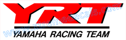 YRT Yamaha Racing team 2 colour decal